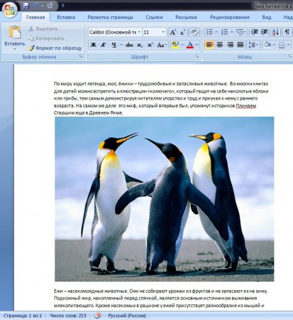 Как вставить рисунок на страницу в Microsoft Word?